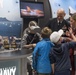 Navy Recruiters Attend Boston Marathon Expo