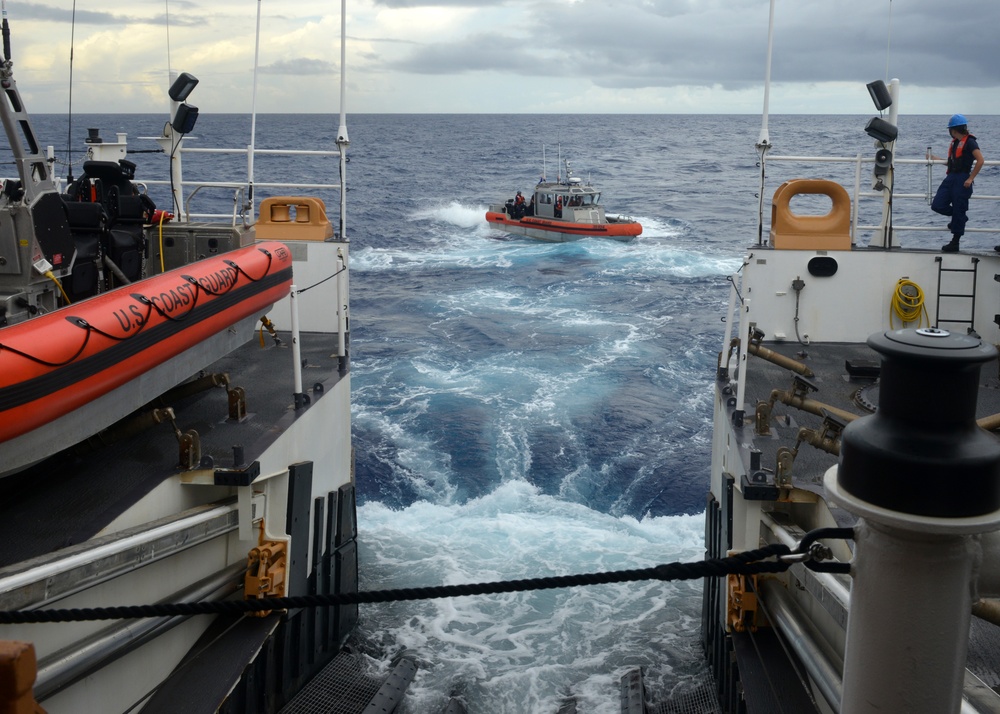 Coast Guard Cutter Munro conducts first operational patrol