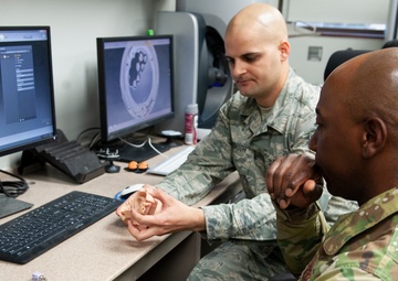 CMSAF Wright visits Peterson AFB