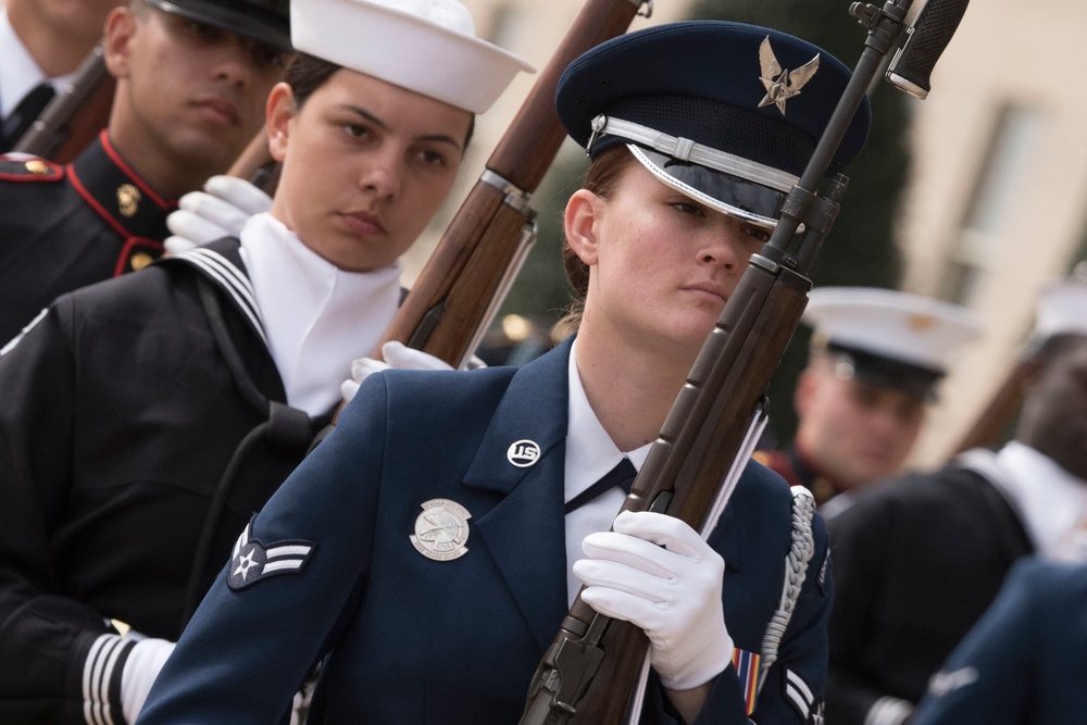 Acting Secretary of Defense Hosts German Defense Minister at Pentagon