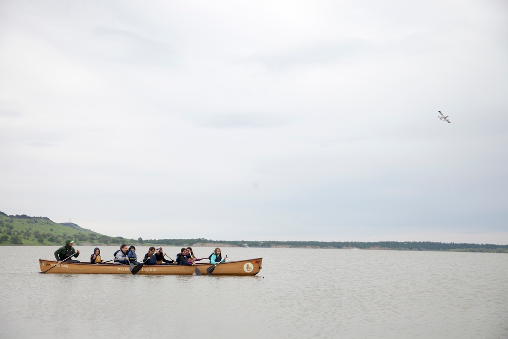 Corps, Volunteers Row and Tell at Black Butte Lake