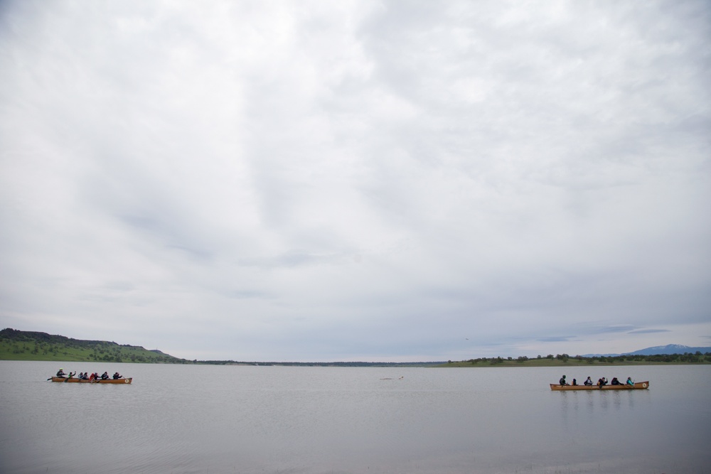 Corps, Volunteers Row and Tell at Black Butte Lake