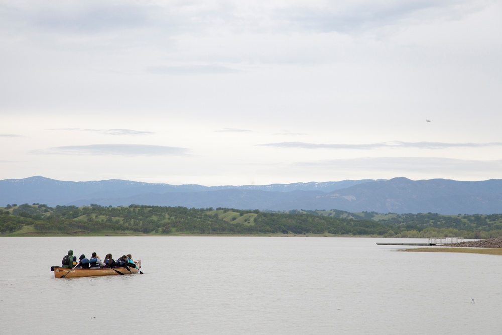 Corps, Volunteers Row and Tell at Black Butte Lake