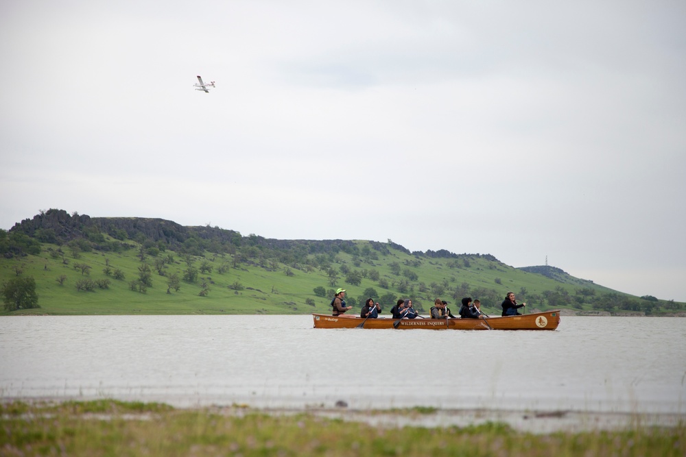 Corps, Volunteers Row and Tell at Black Butte Lake