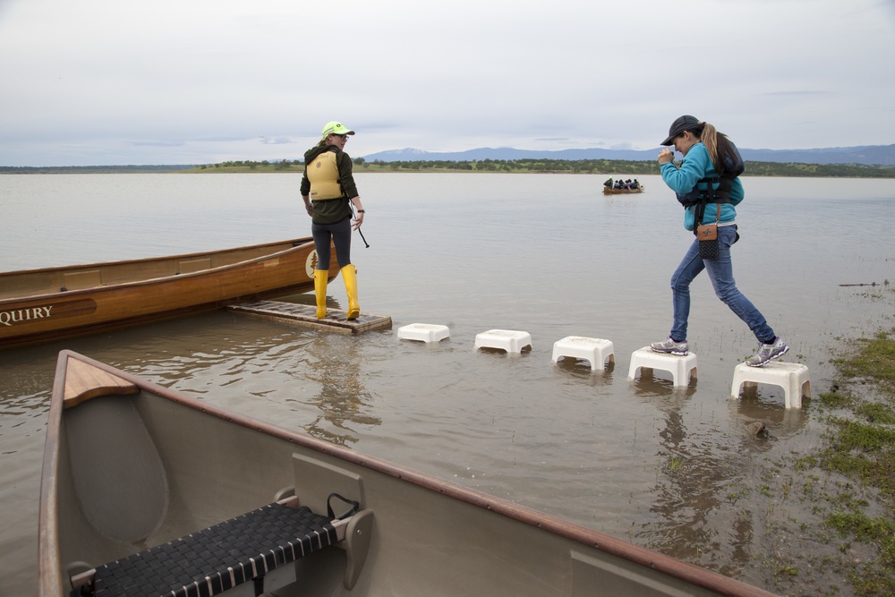 Corps, Volunteers Row and Tell at Black Butte Lake