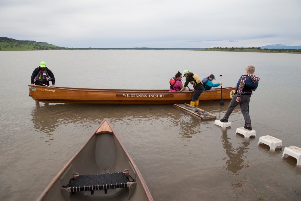 Corps, Volunteers Row and Tell at Black Butte Lake