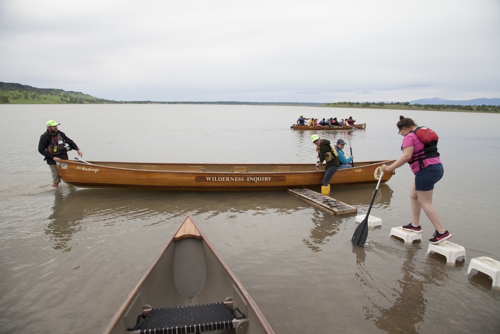 Corps, Volunteers Row and Tell at Black Butte Lake