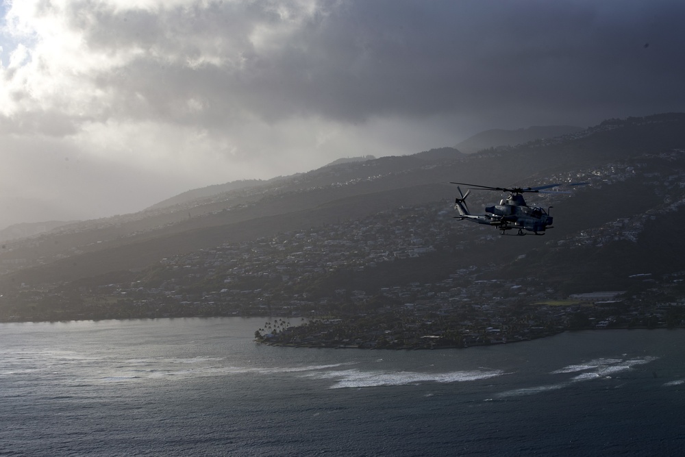 HMLA-367 Memorial Flight