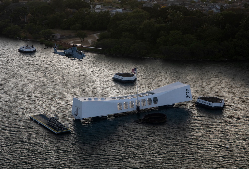 HMLA-367 Memorial Flight