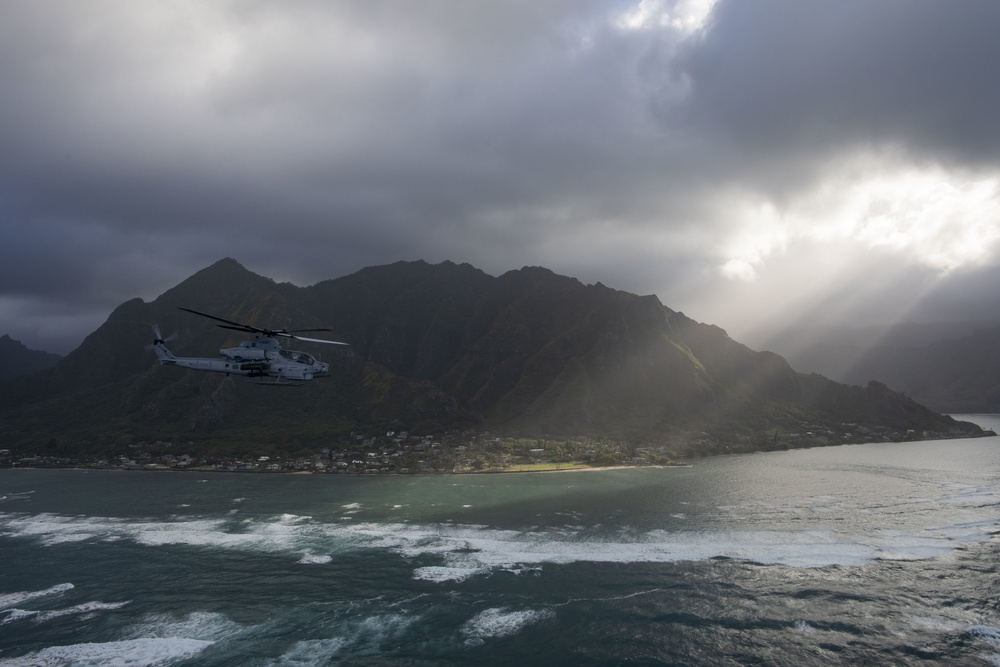 HMLA-367 Memorial Flight