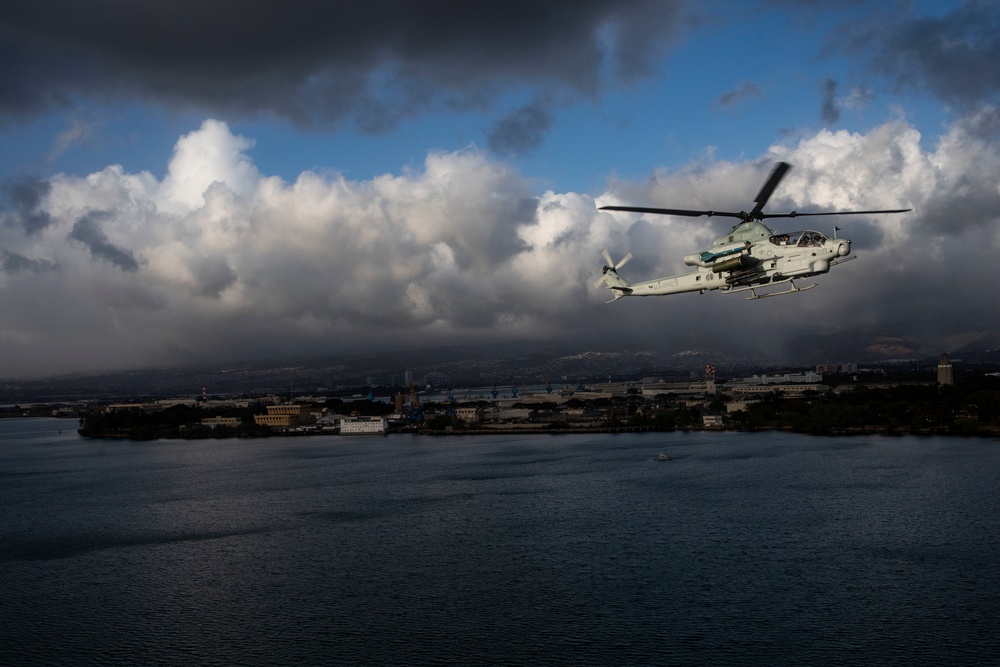 HMLA-367 Memorial Flight