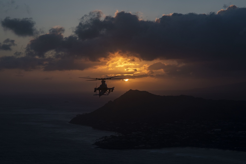 HMLA-367 Memorial Flight