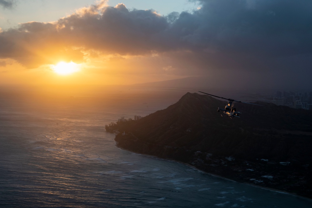 HMLA-367 Memorial Flight