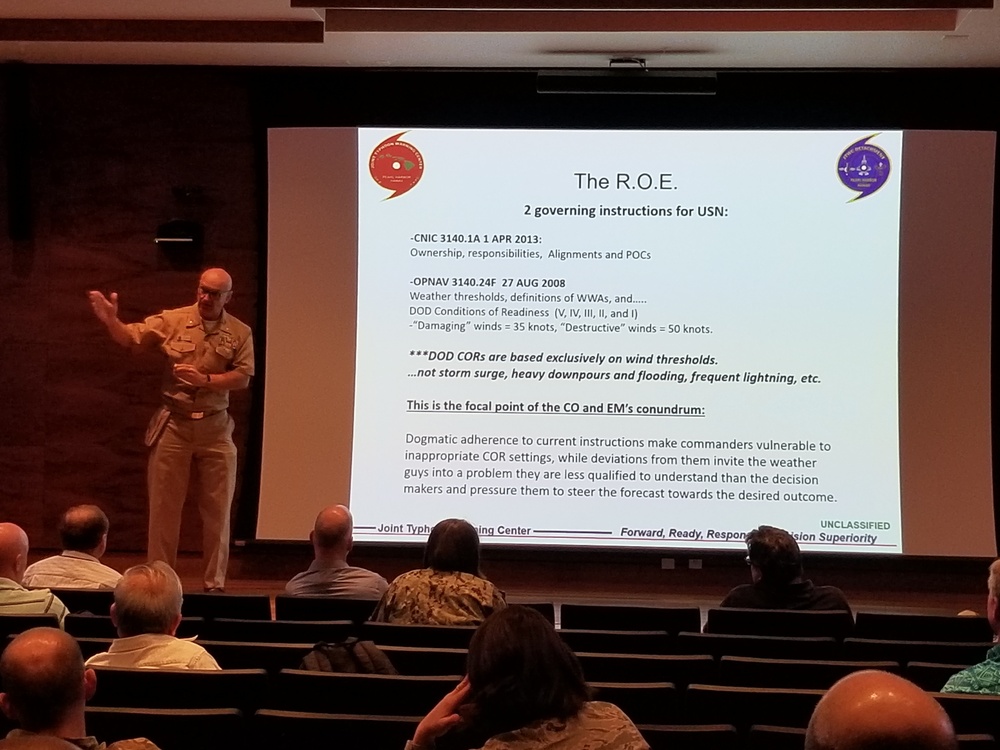 JTWC Hosts Tropical Cyclone Conference