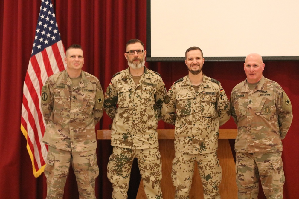 1st Theater Sustainment Command's German Armed Forces Proficiency Badge Award Ceremony