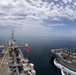 USS Kearsarge (LHD 3) receives fuel and stores from the USNS Alan Shepard (T-AKE 3)