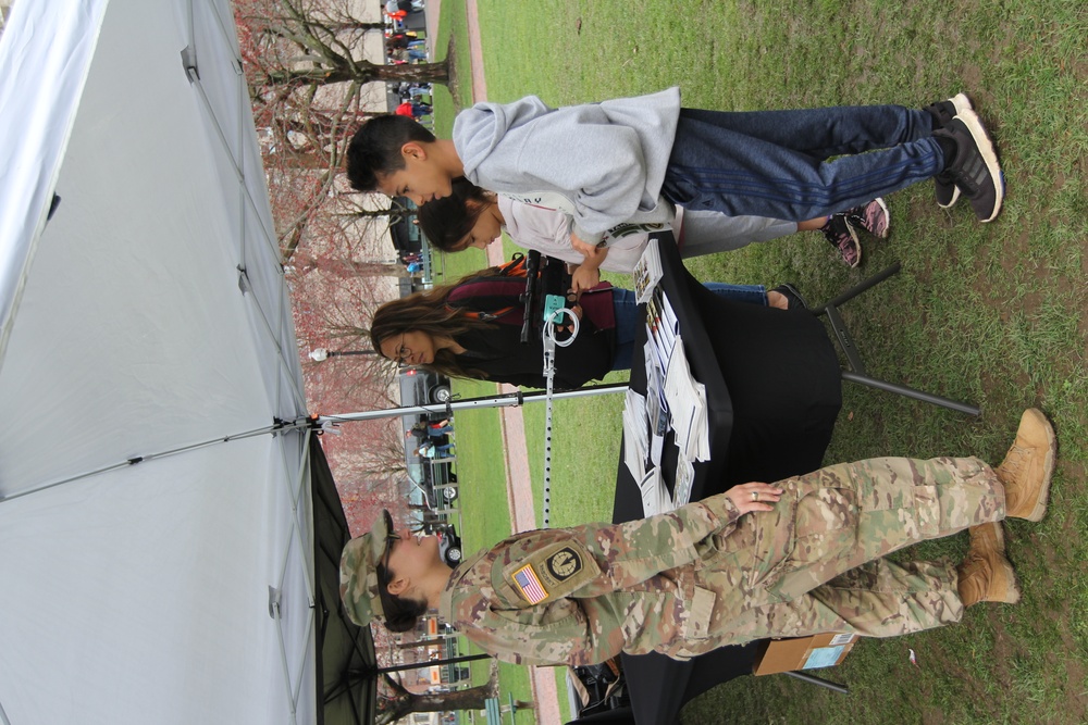 CPT Beum at Army Expo