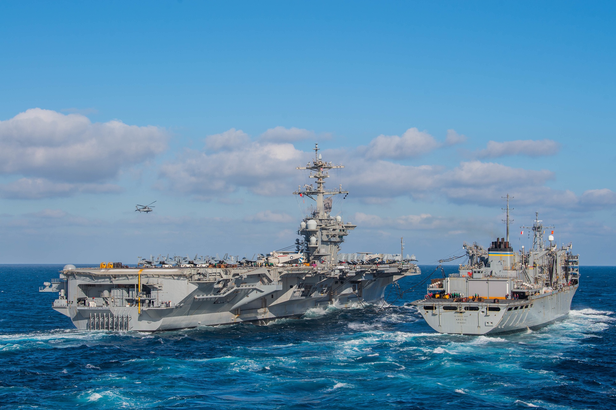 DVIDS - Images - USS Abraham LIncoln RAS [Image 14 of 31]