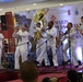 7th fleet band performs at the Suria Sabah Shopping Mall
