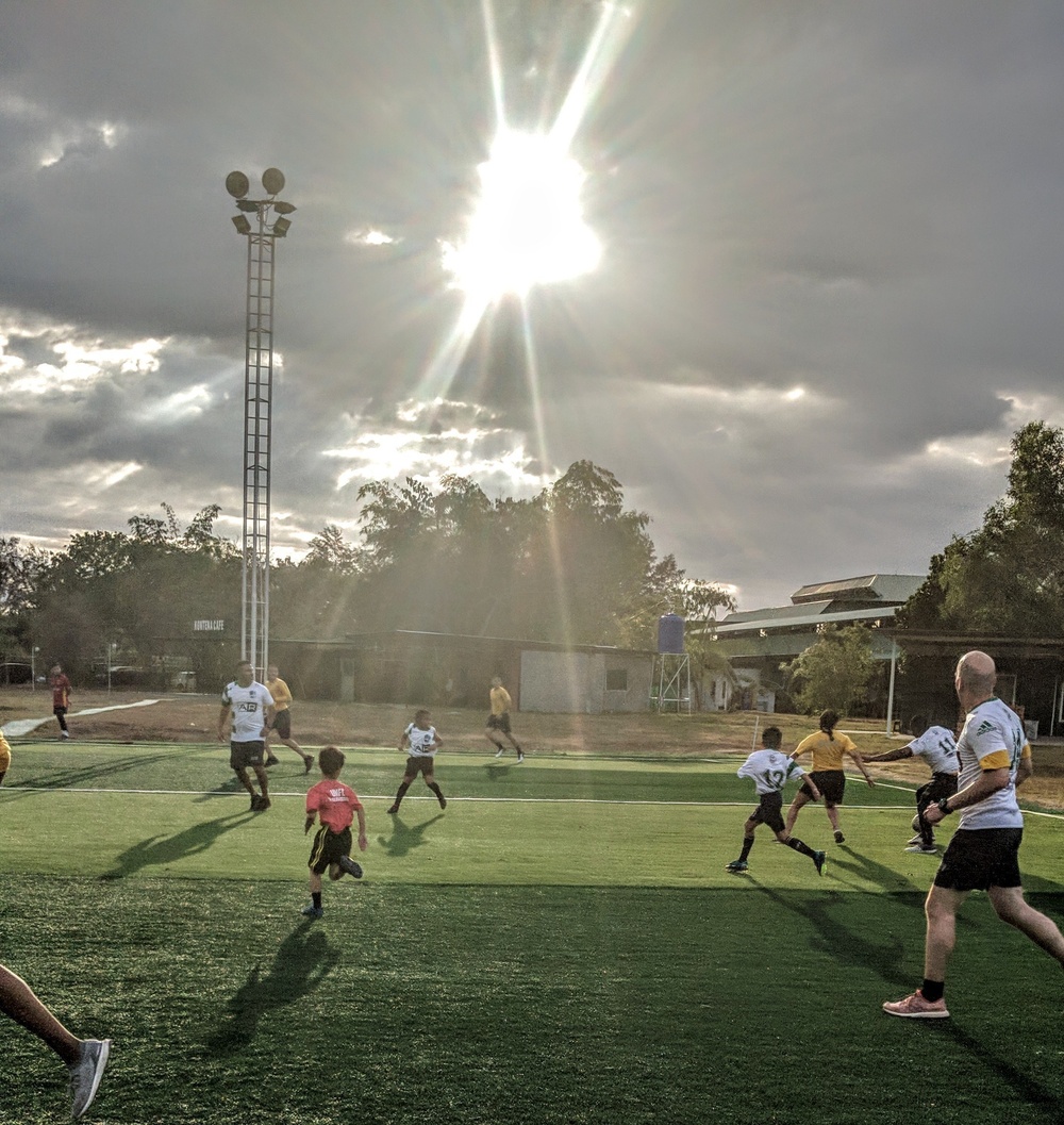 Sailors volunteer at the Seri Mengasih Center during a U.S. 7th Fleet Flagship USS Blue Ridge community relations event in Kota Kinabalu, Malaysia