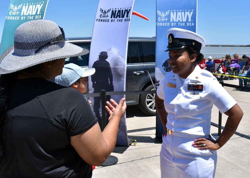 America's Navy attends 2019 Wings Over South Texas Air Show
