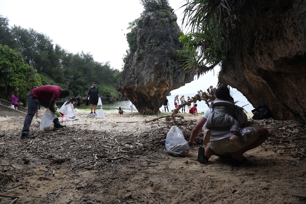 Senaha Beach Cleanup in Okinawa