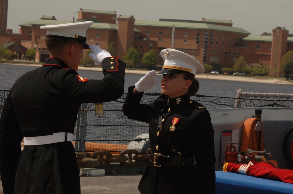 Commissioning ceremony