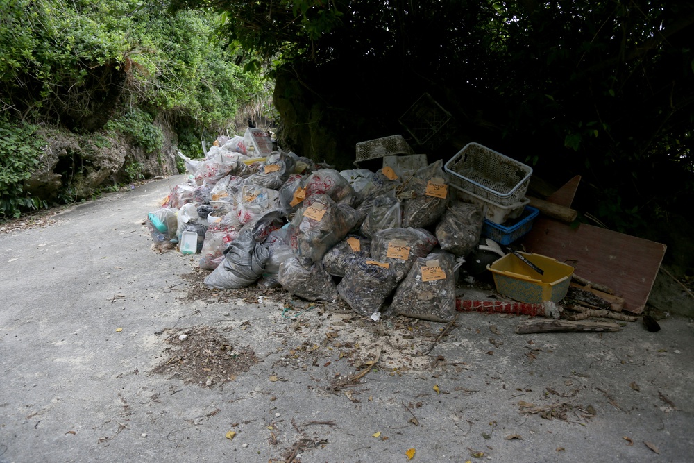 Senaha Beach Cleanup in Okinawa