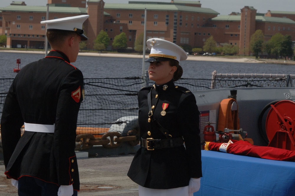 Commissioning ceremony