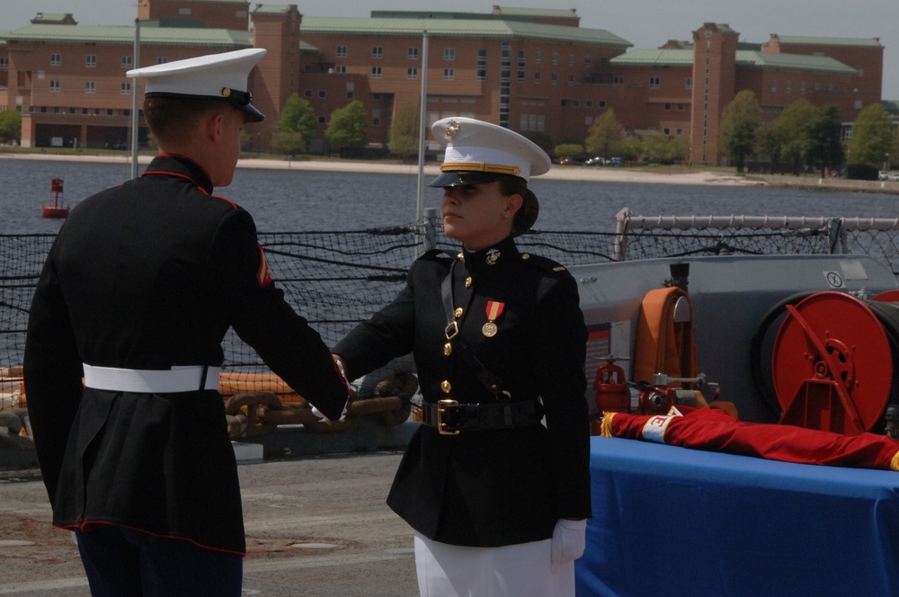 Commissioning ceremony