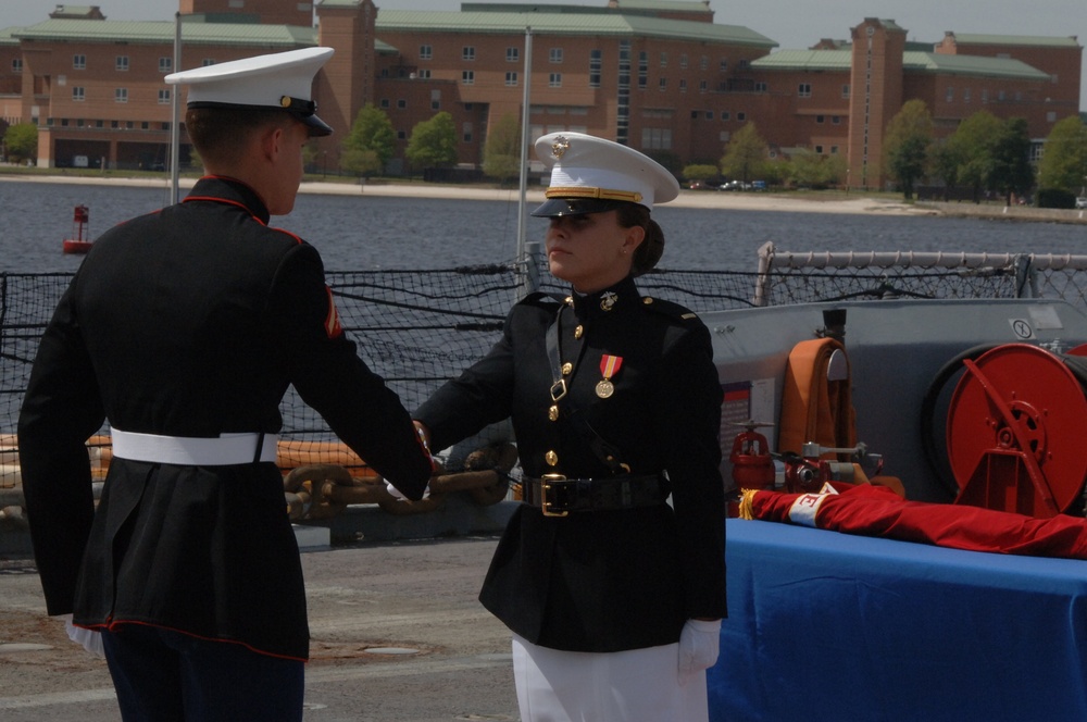 Commissioning ceremony