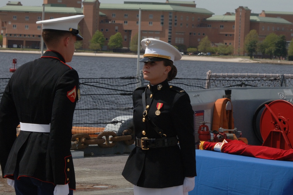 Commissioning ceremony