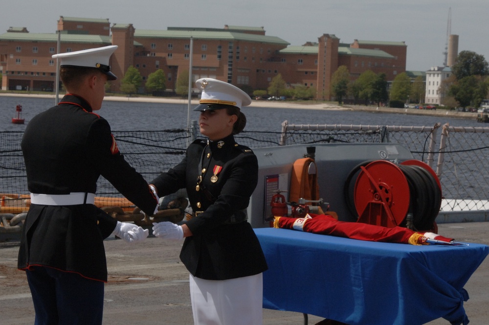 Commissioning ceremony