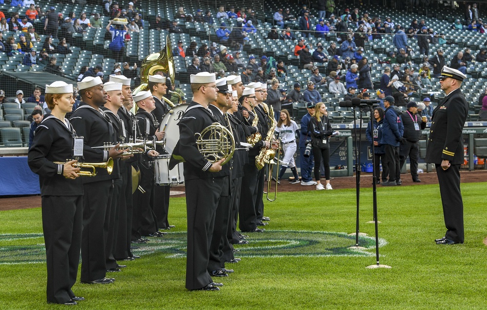 Seattle Mariners Host 17th Annual Salute to Armed Forces Game