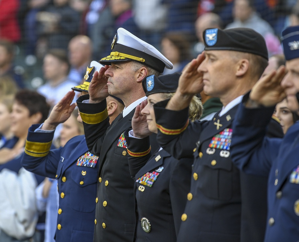 Seattle Mariners Host 17th Annual Salute to Armed Forces Game