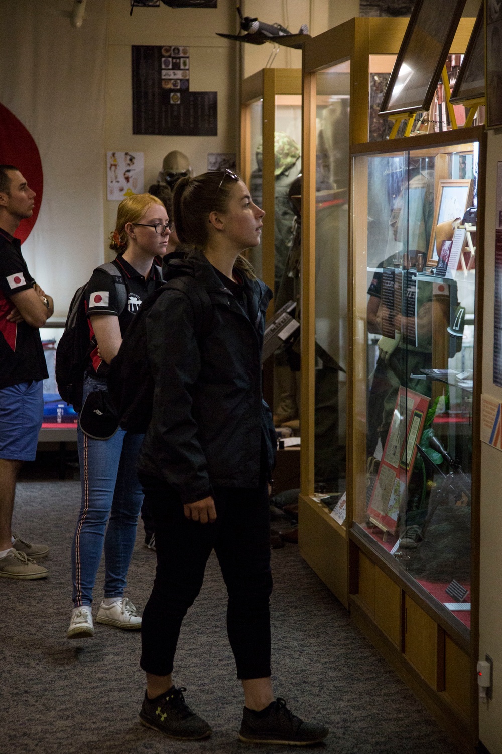 Australian Defense Force Academy Cadets Visit Okinawa