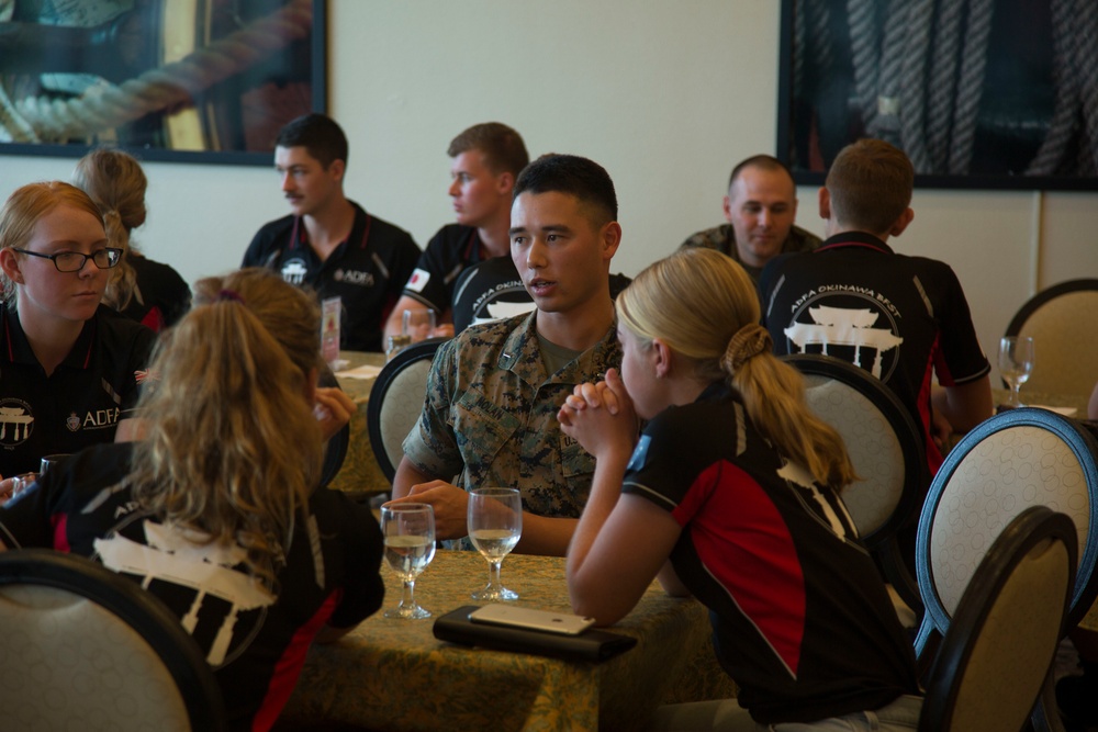 Australian Defense Force Academy Cadets Visit Okinawa
