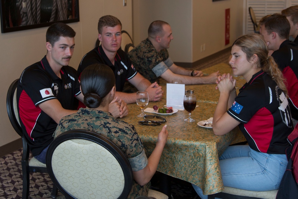 Australian Defense Force Academy Cadets Visit Okinawa