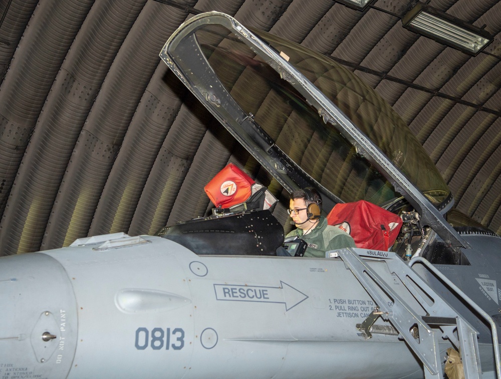 52nd Fighter Wing tests F-16 electronic warfare capabilities