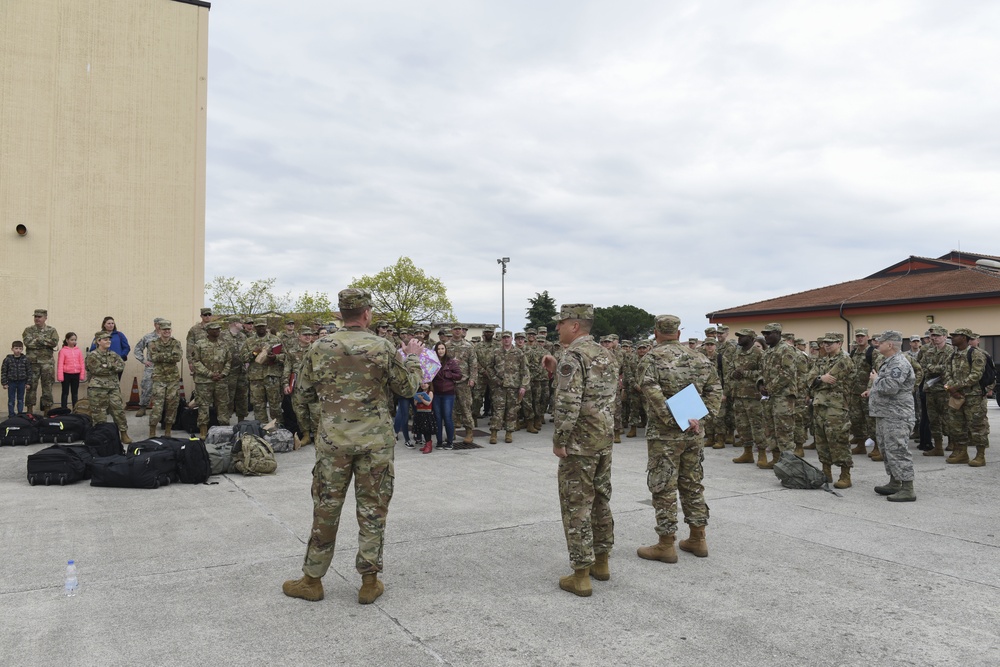 606 ACS Airmen deploy from Aviano