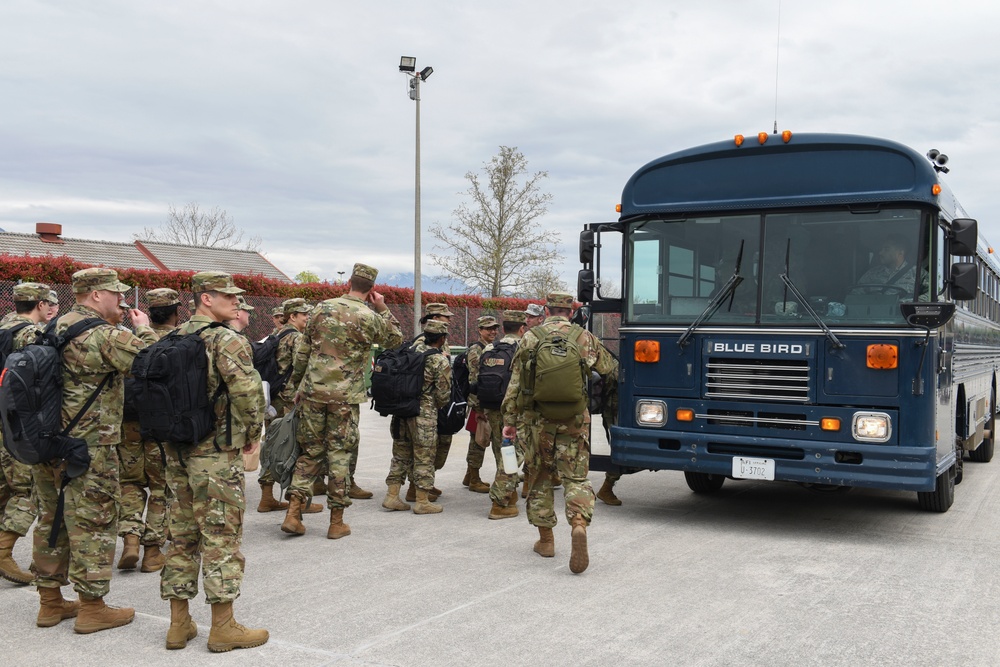 606 ACS Airmen deploy from Aviano