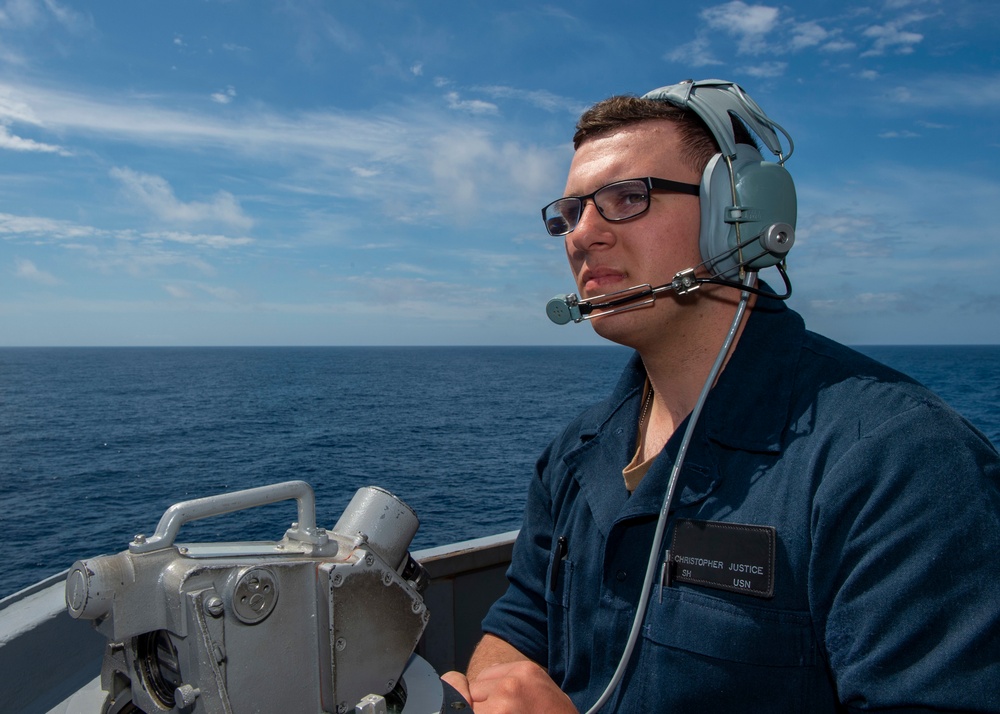 USS Bainbridge Deployment