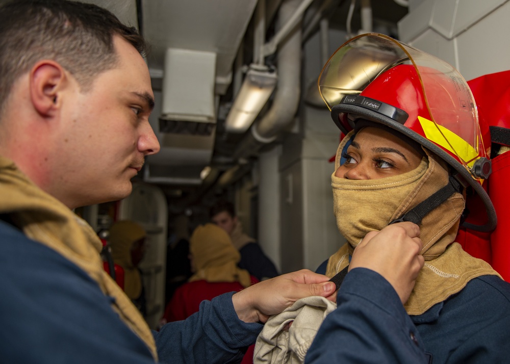 USS Bainbridge Deployment