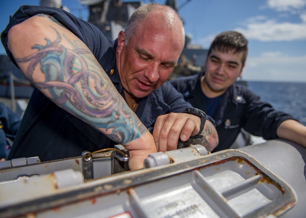 USS Bainbridge Deployment