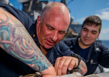 USS Bainbridge Deployment
