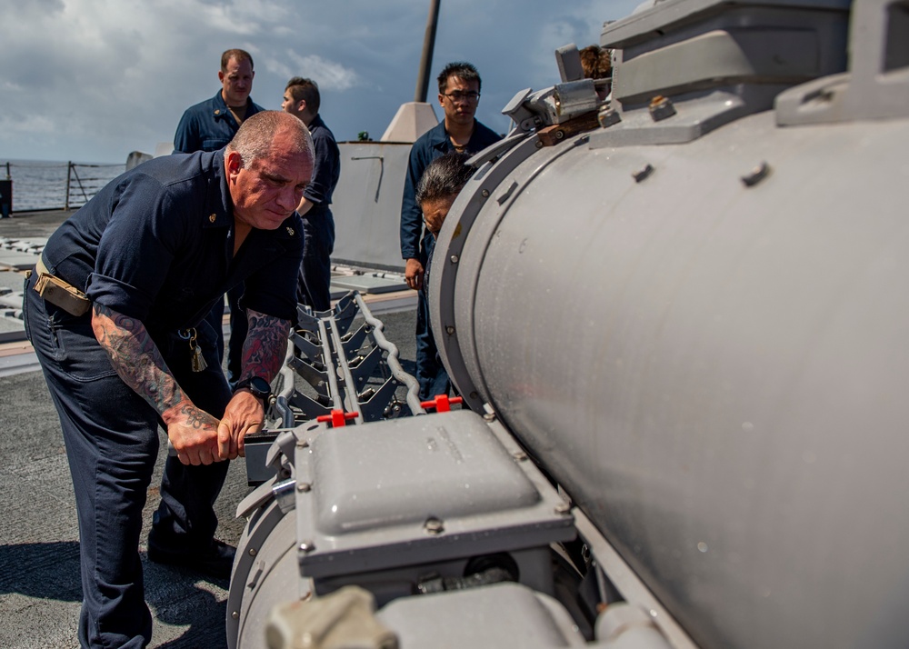 USS Bainbridge Deployment