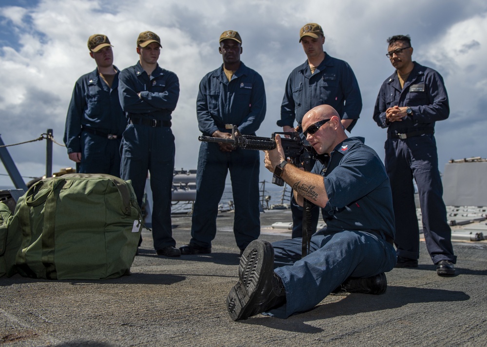 USS Bainbridge Deployment