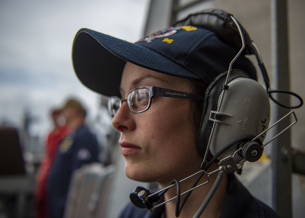 USS Bainbridge Deployment