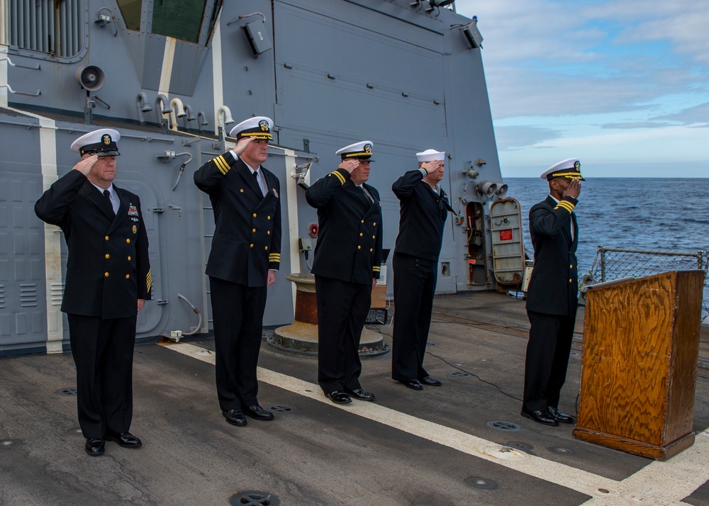 USS Bainbridge Deployment