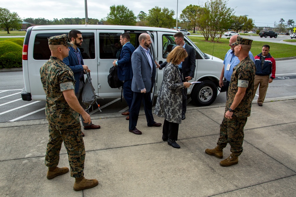 Congressional Delegate Rep. Jackie Speier’s visit to MCB Camp Lejeune